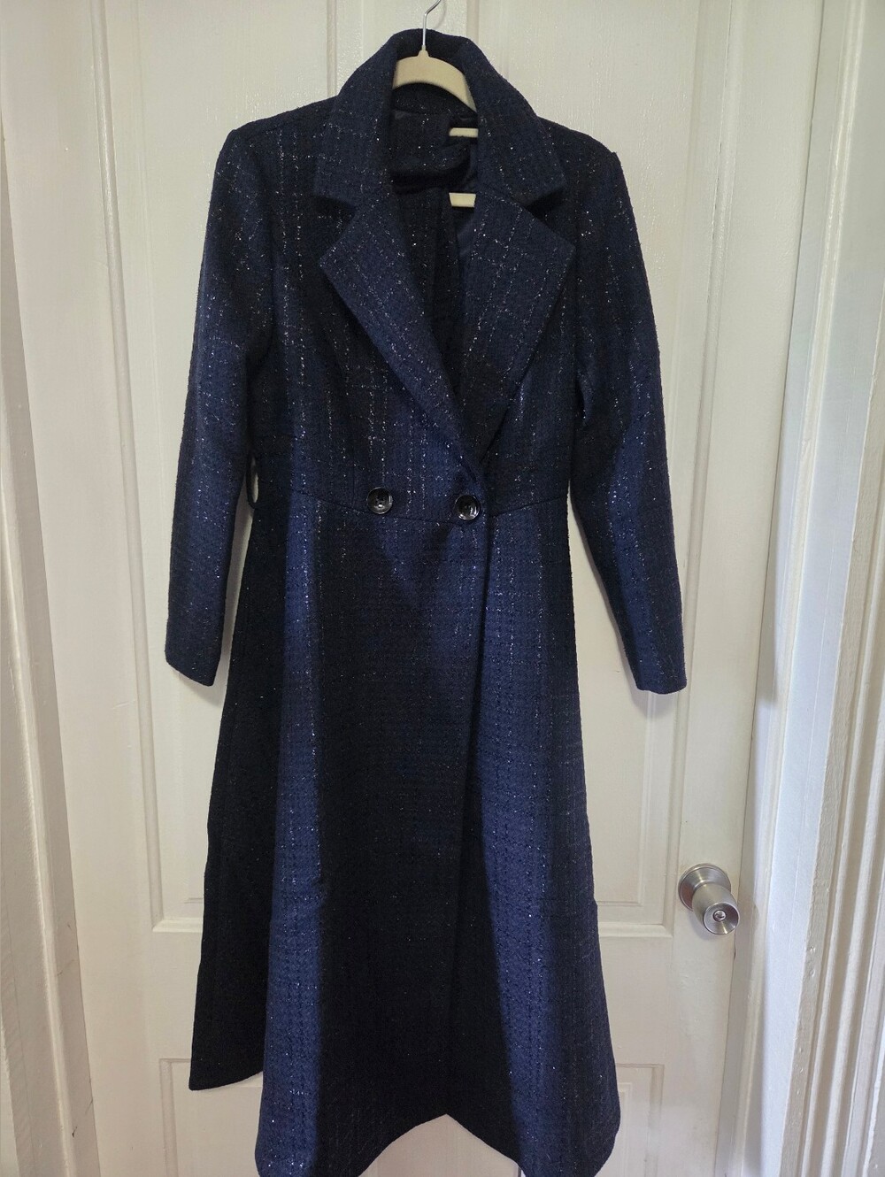 Women’s Navy Long Coat